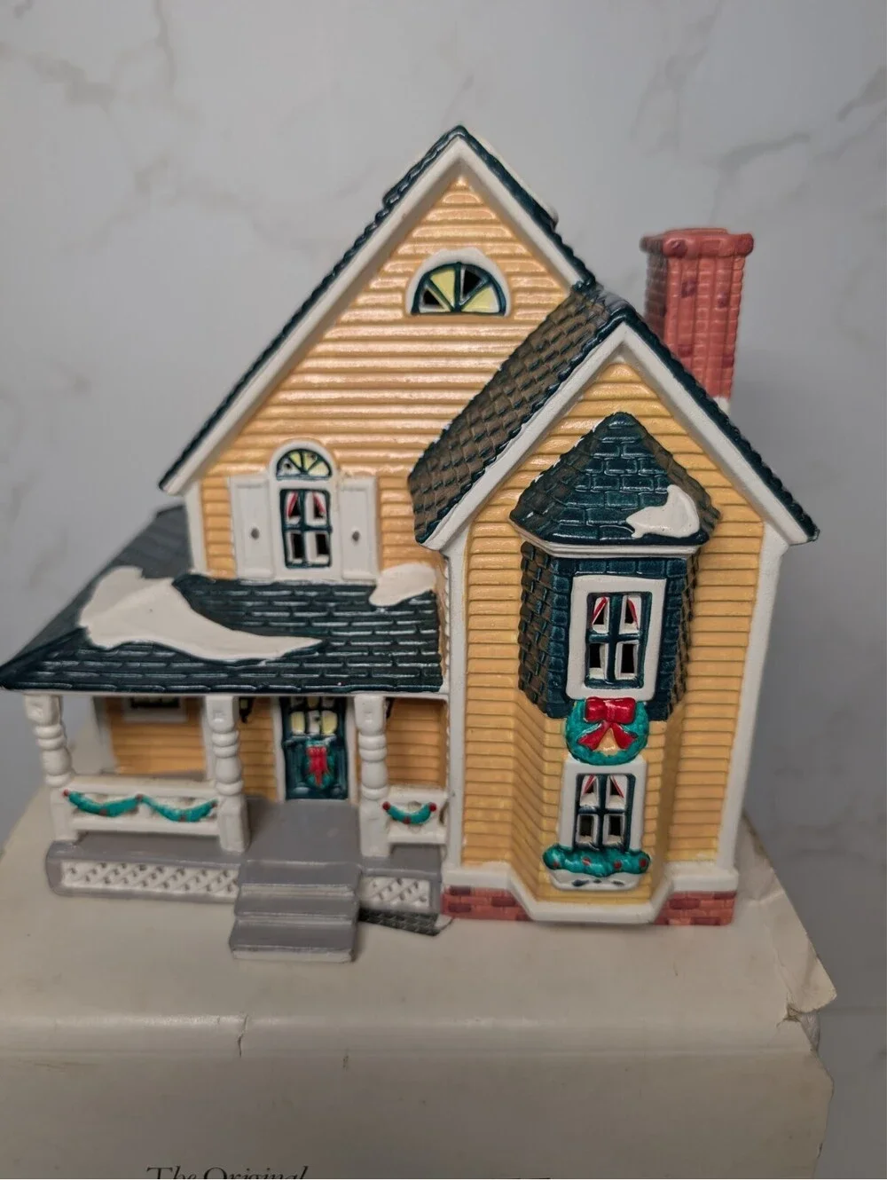 Dept 56 Snow Village Woodbury House 5444-5 1993 Retired Original Box